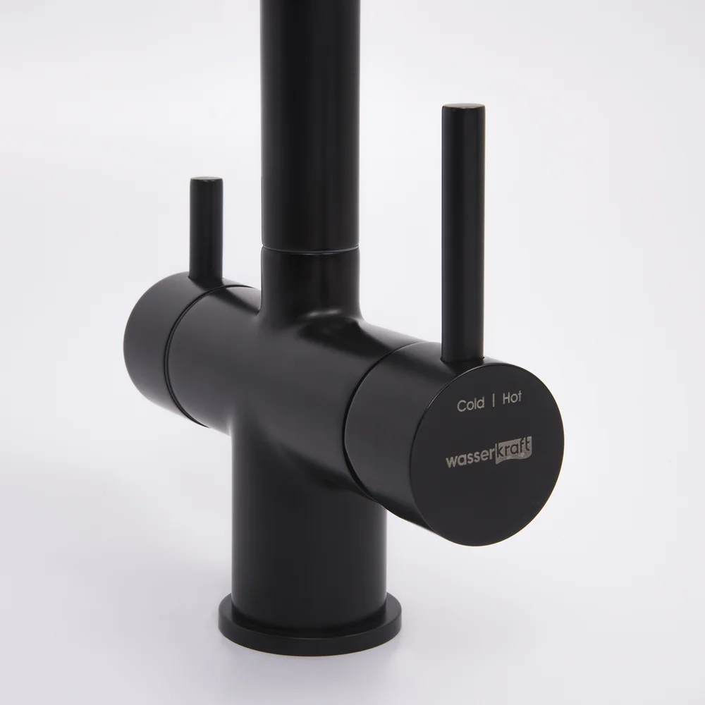 Смеситель для кухни Wasserkraft черный матовый A8367 - 9
