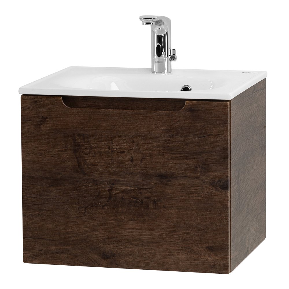 Тумба под раковину BelBagno Etna 50 темное дерево ETNA-500-1C-SO-RW-P - 2