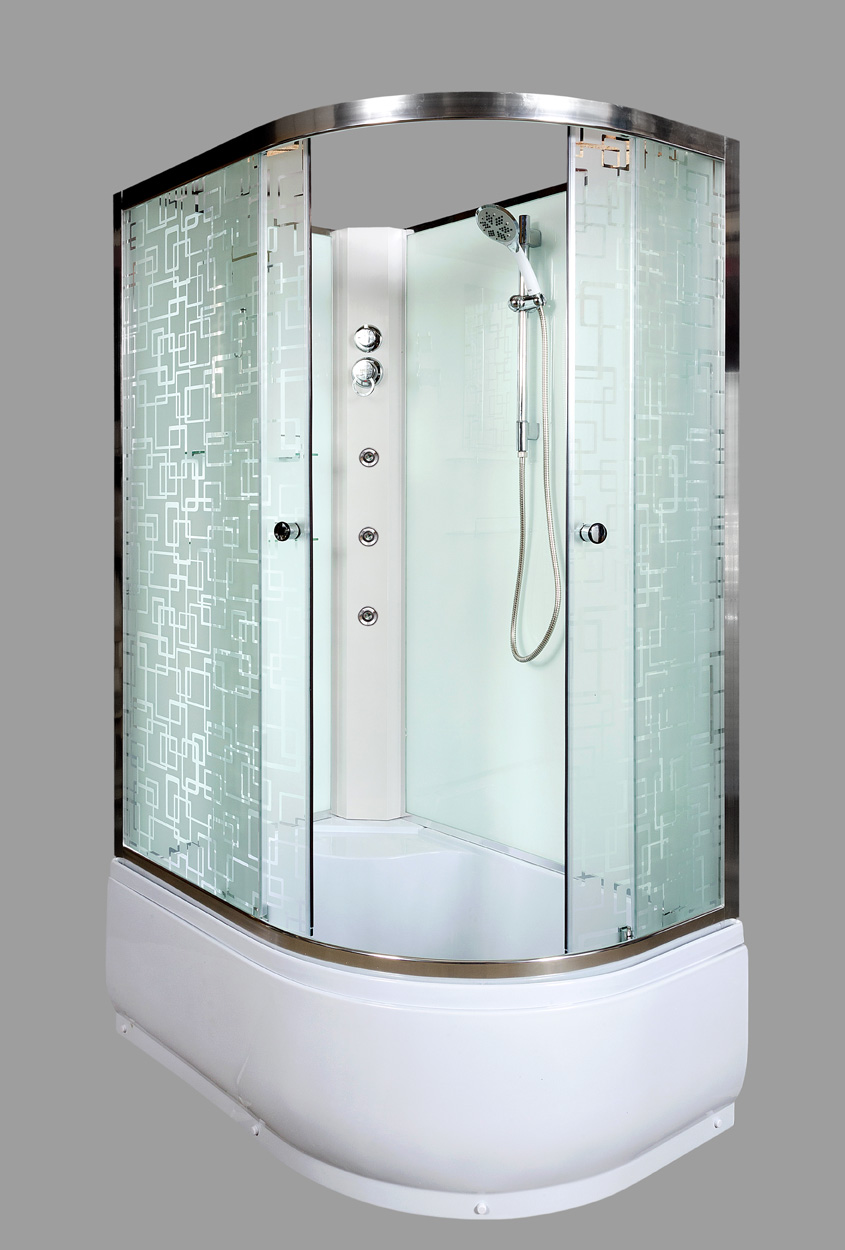 Душевая кабина Deto ЕМ4512L N с гм. EM4512LNGM - 0