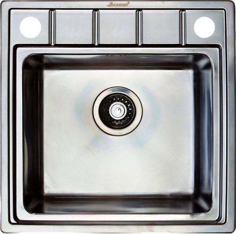 Металлическая мойка Seaman SMR-5050A  SMR-5050A.B - 0
