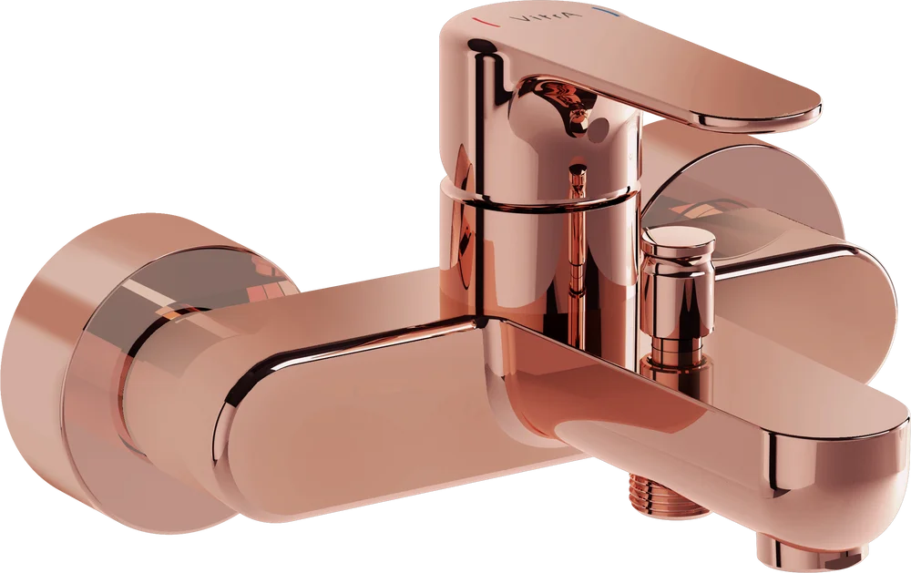 Смеситель для ванны с душем VitrA Root Round медный A4272526EXP - 0
