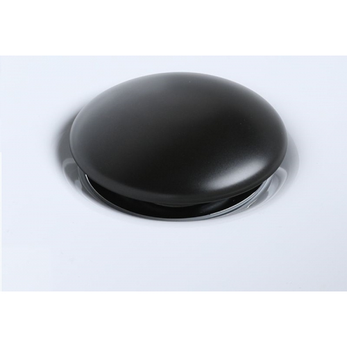 Донный клапан для раковины WeltWasser WW PP MT-BL матовый черный  10000003732 - 1