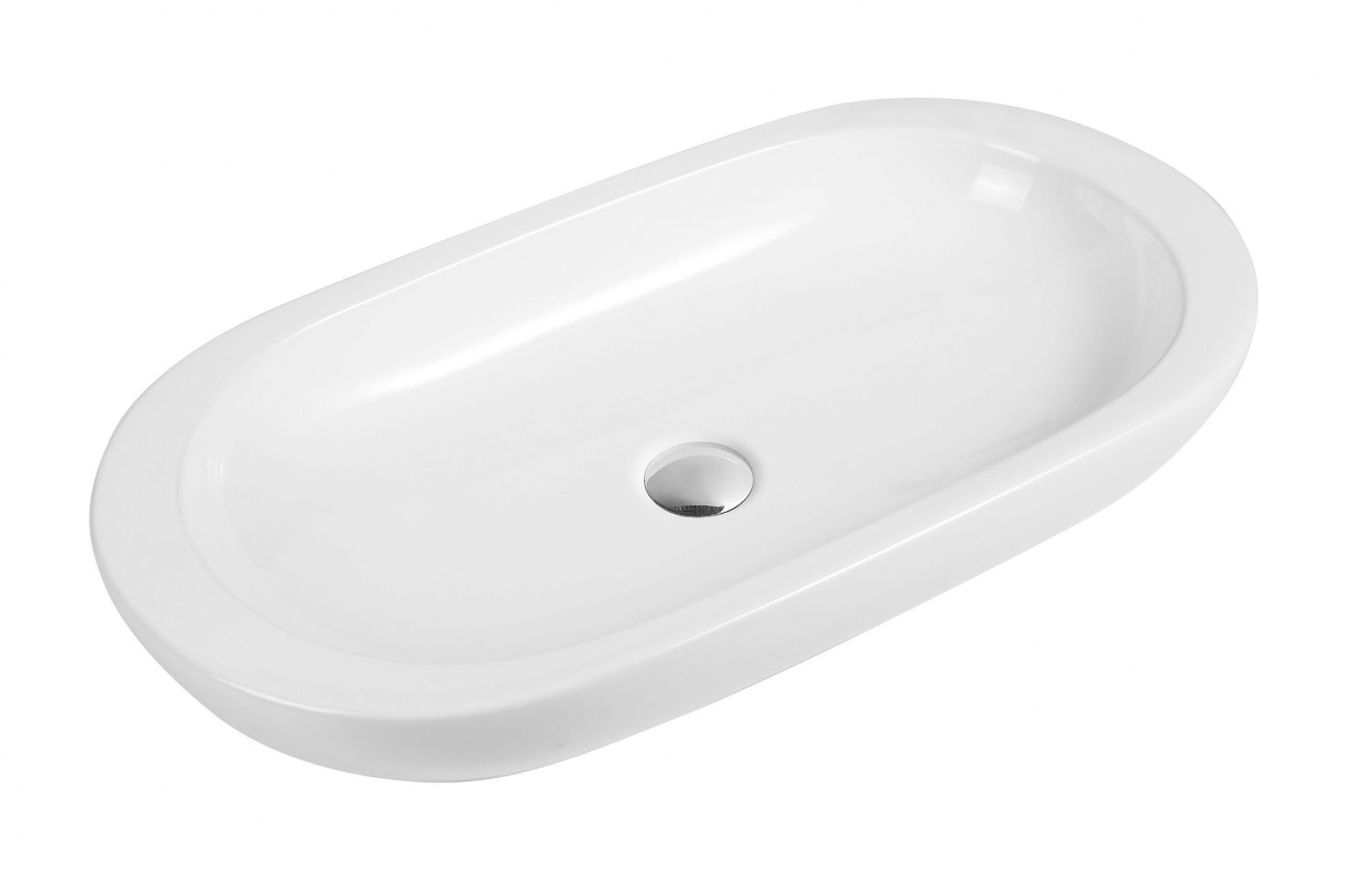 Раковина керамическая накладная AM2400 - 0