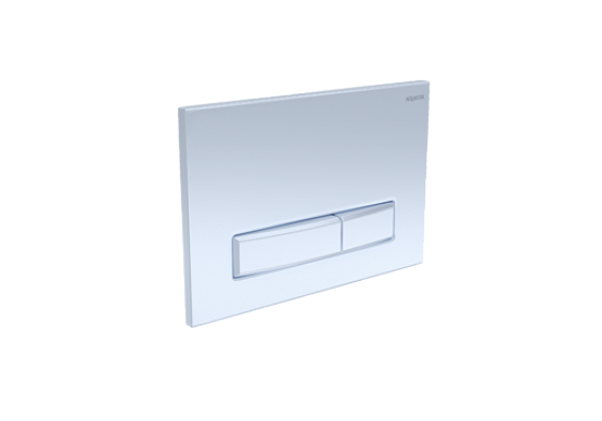 Кнопка смыва Aquatek Slim белый  KDI-0000021 - 1