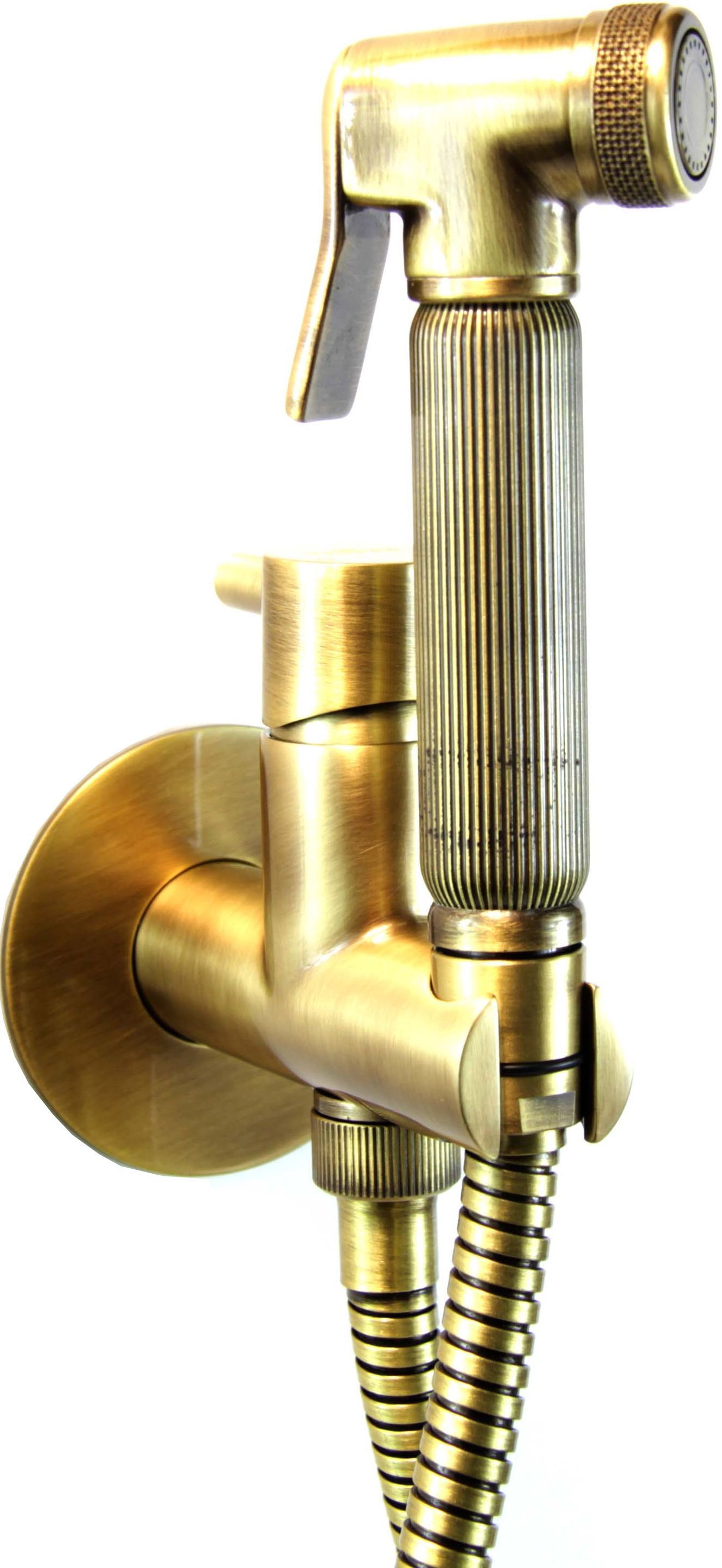 Гигиенический душ Webert EL870301065Metal со смесителем, бронза - 0