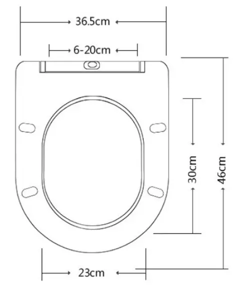Сиденье для унитаза Esbano Amapola с системой микролифт, серый матовый  ZAESUPAMAGM0755 - 1