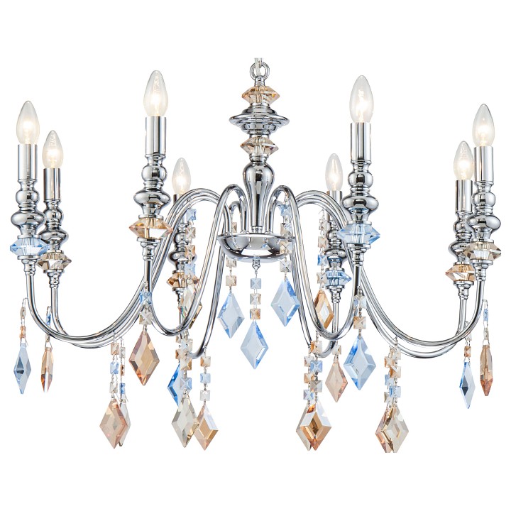 Подвесная люстра Lucia Tucci Maya MAYA 4450.8 chrome - 0