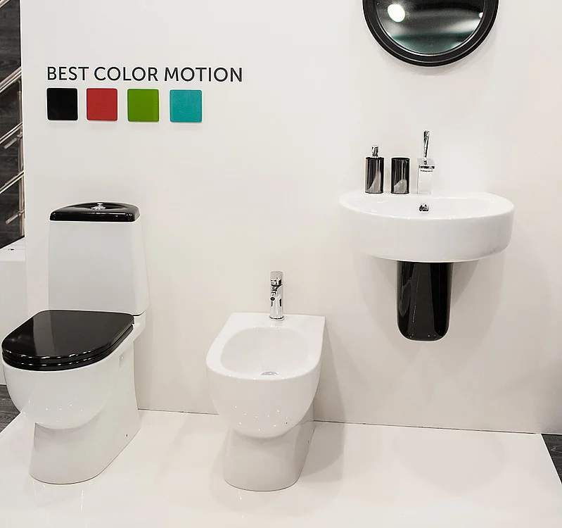 Унитаз-компакт Sanita luxe Best Color Black с микролифтом BSTSLCC06100522 - 5