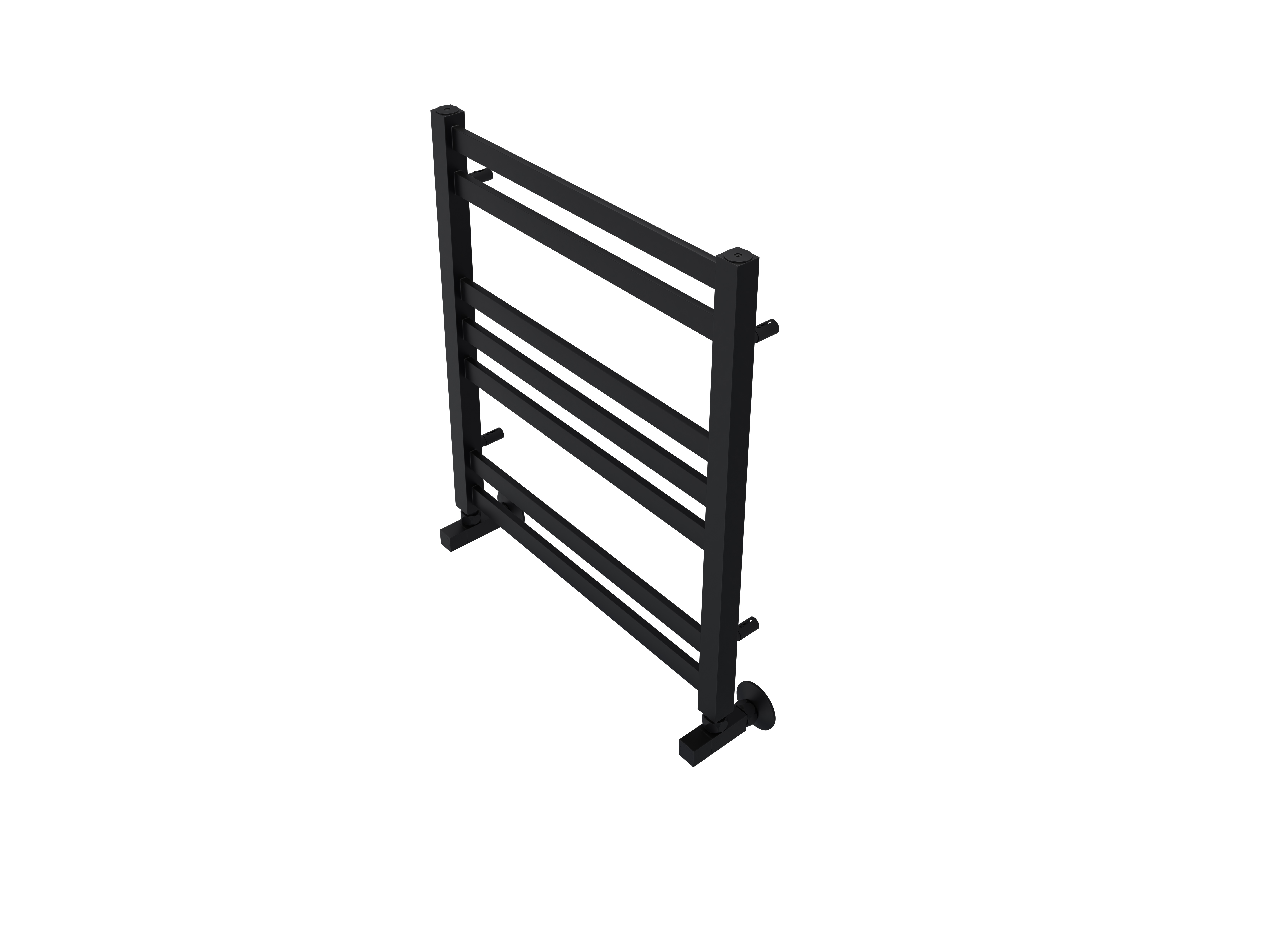 Полотенцесушитель водяной Aquatek Лира П7 500х600, черный муар AQ KP0760BL - 1