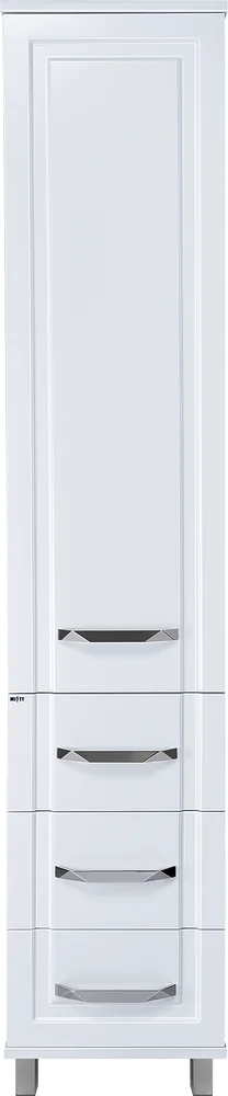 Шкаф-пенал Misty Терра 40 R белый матовый П-Тер0504001-3ЯП - 0