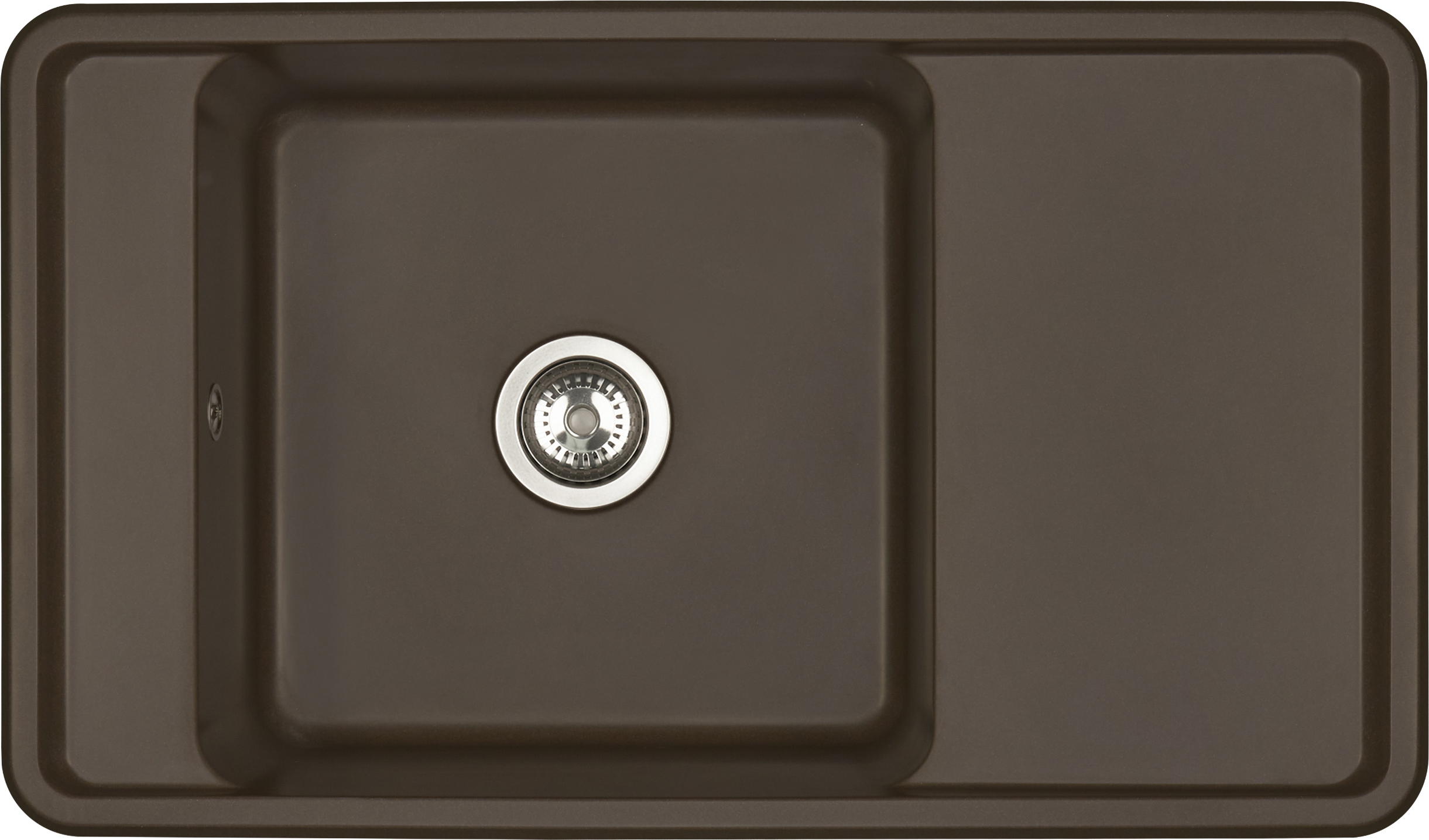 Мойка кухонная AQUATON Беллис 87 кофе 1A724832BS280 - 0