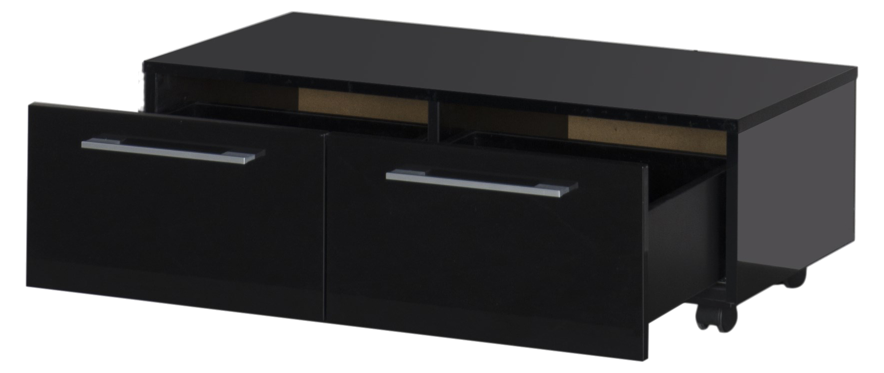 Тумба Aquanet Нота 100 подкатная, черная 170734 - 3