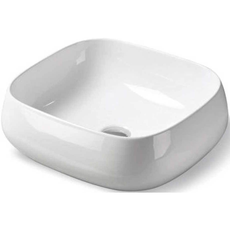 Накладная раковина Vincea 45х40 белая VBS-106 - 0