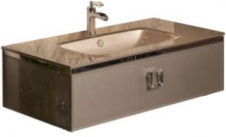 Тумба под раковину Armadi Art Lucido 80 бежевый 770-080-D - 0