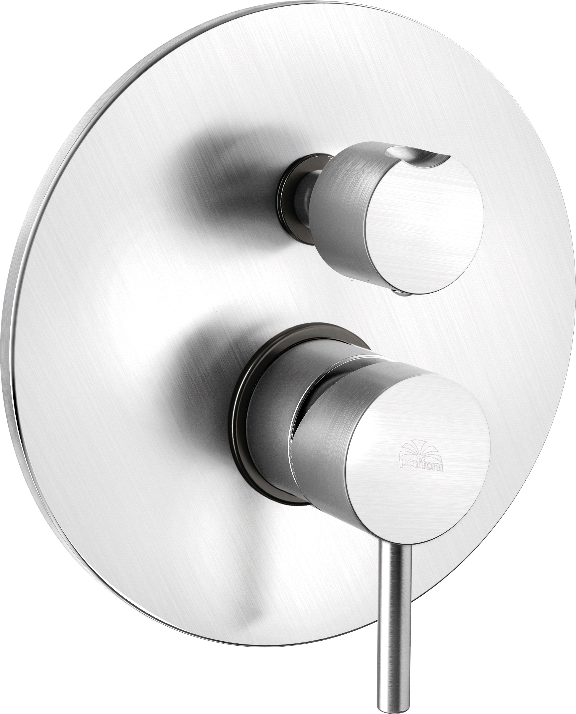 Смеситель Paffoni Light LIG018ST с ВНУТРЕННЕЙ ЧАСТЬЮ, для ванны с душем, хром - 0