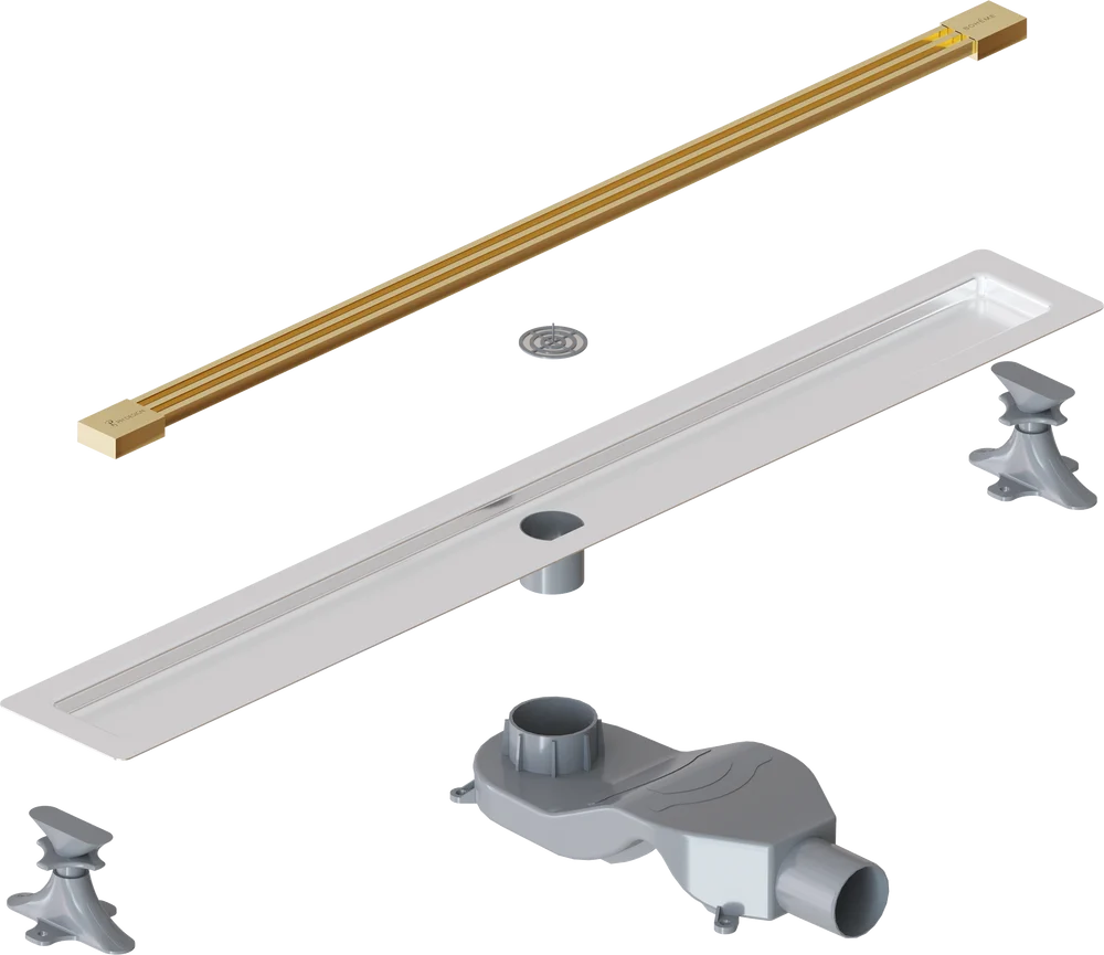 Душевой лоток Armadi Art Infinity 80 золото 981-80-G - 2