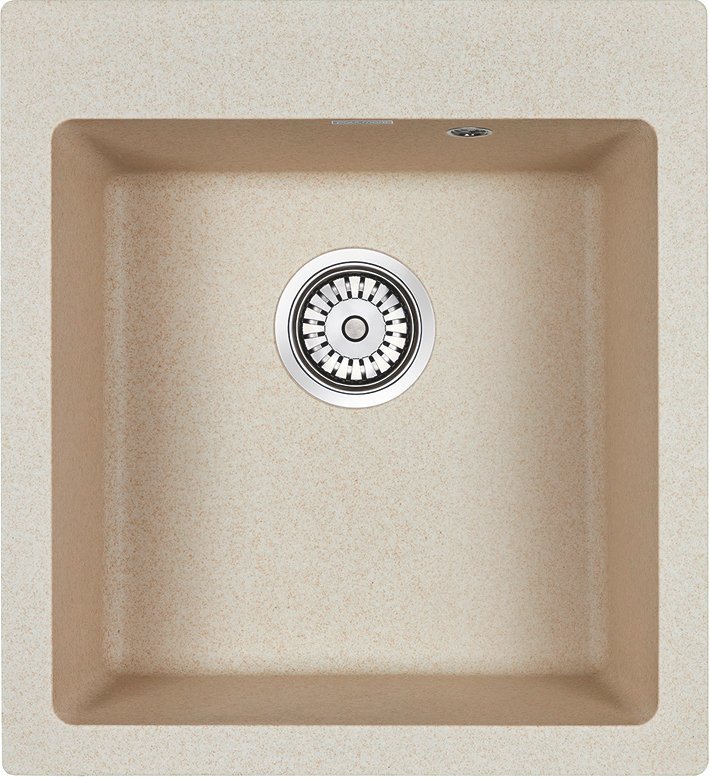 Мойка кухонная Paulmark Zemar PM104651-BE бежевая - 0