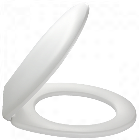 Крышка-сиденье Jacob Delafon Odeon E4304 петли хром E4304-00 - 0