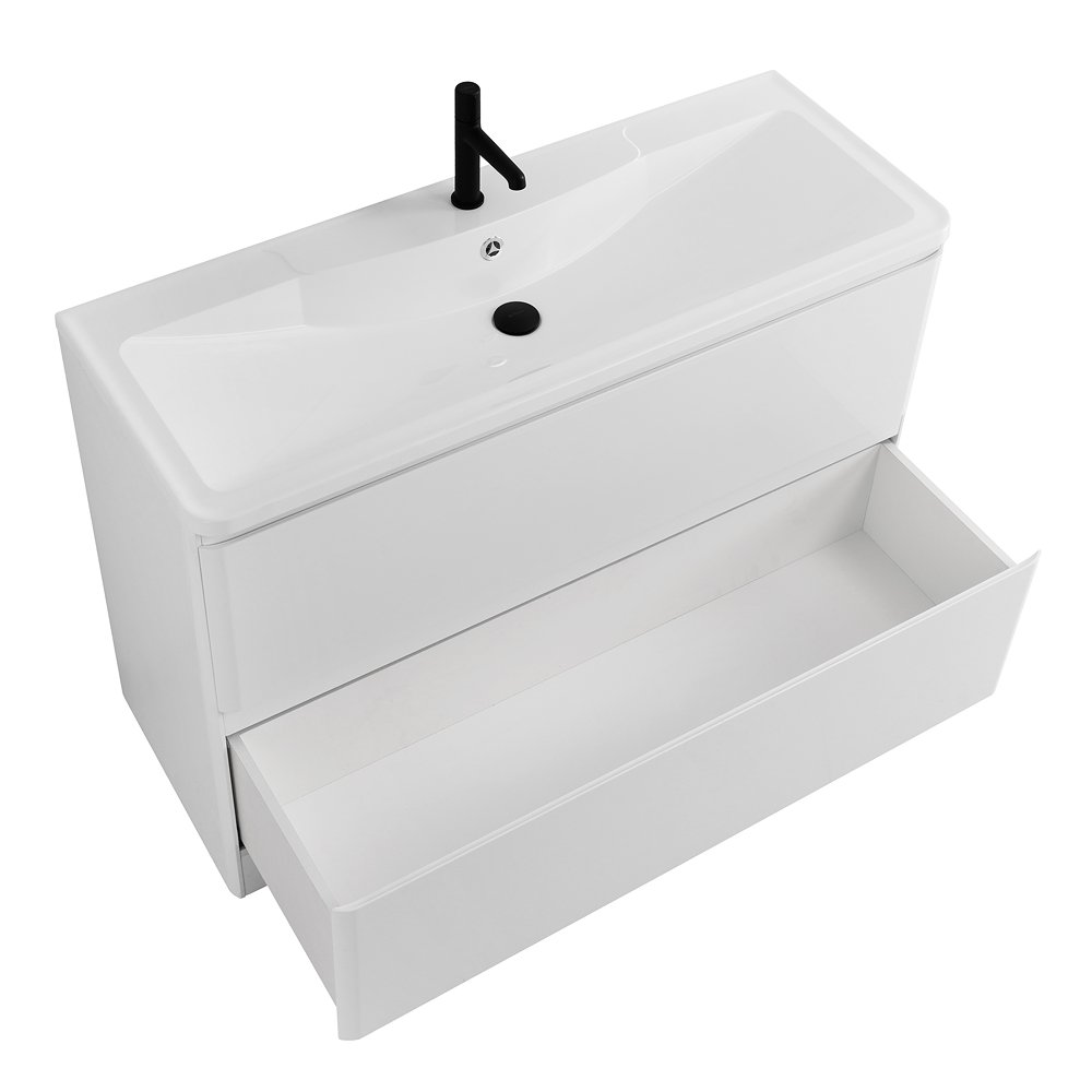 Тумба под раковину BelBagno Albano 120 белый ALBANO-1200-2C-PIA-BL - 4