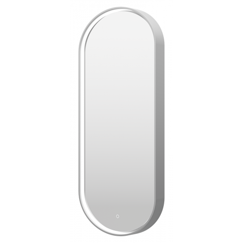 Зеркало Brevita Saturn 50x115 с подсветкой, платина  SAT-Dro1-050-platinum - 2