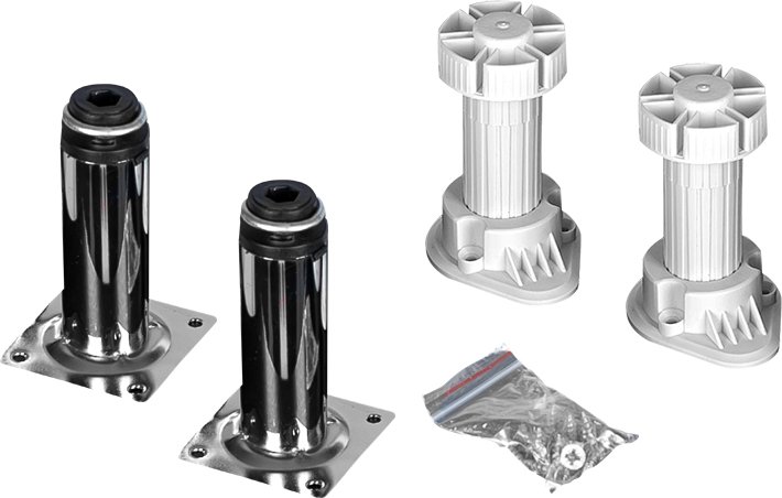 Тумба с раковиной Style Line Атлантика 80 Люкс Plus, напольная, белая - 6