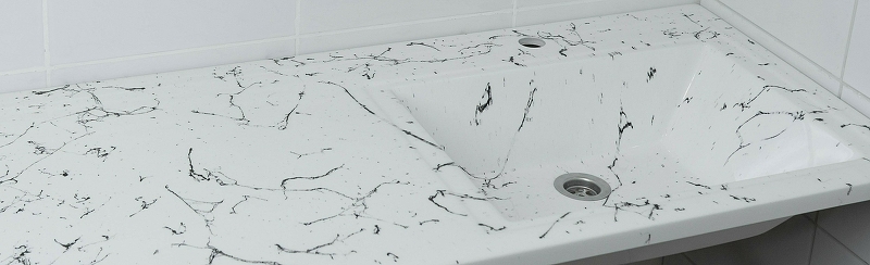 Раковина Stella Polar Мадлен 120 R на стиральную машину белый SP-00001153 - 3