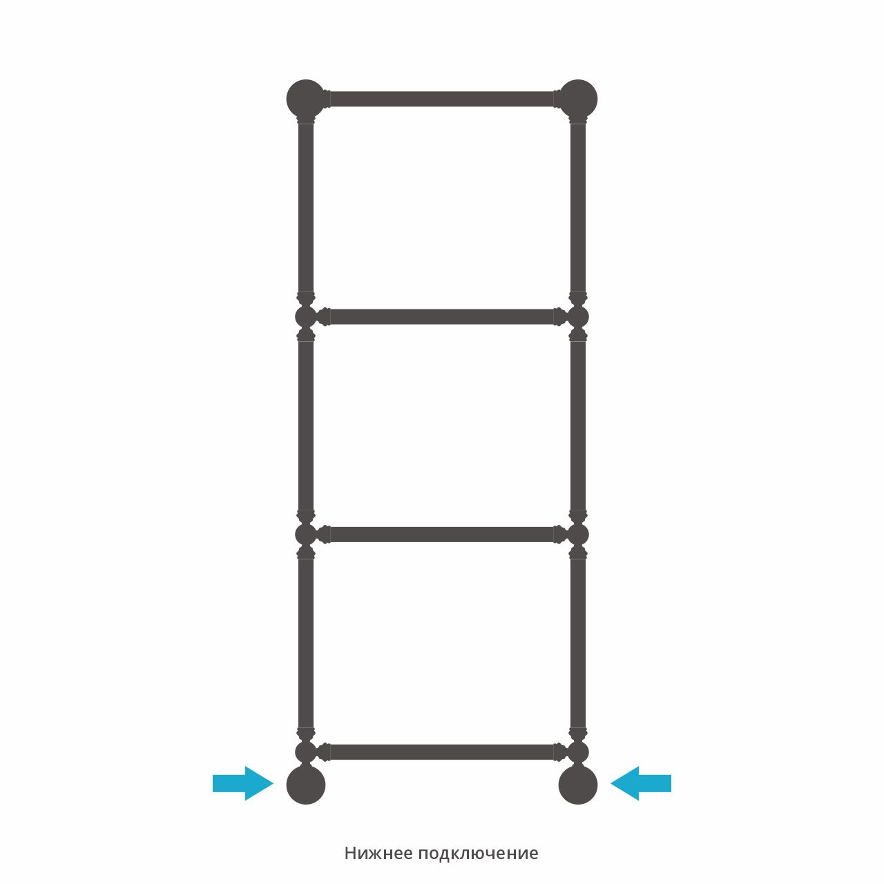 Полотенцесушитель водяной ДР 