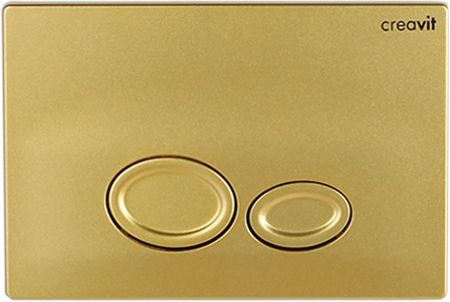 Кнопка смыва Creavit Drop, золото матовое GP2006.00 - 0