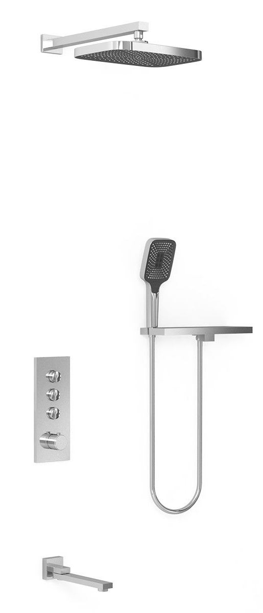 Душевой комплект Vincea с термостатом хром VSFW-431T1RCH - 0