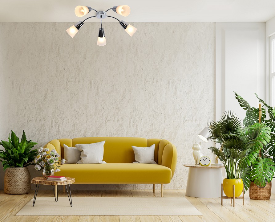 Потолочная люстра Escada Aquilegia 1100/5P Chrome - 1