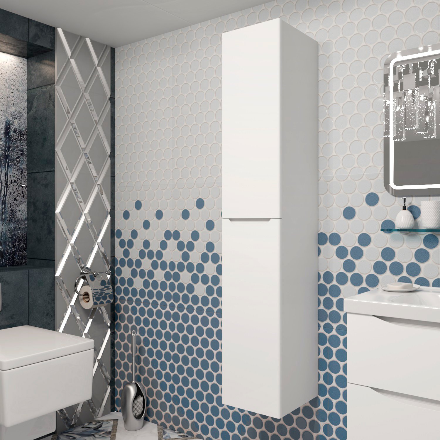 Шкаф-пенал Opadiris Элеганс 30 L Z0000014967 - 0