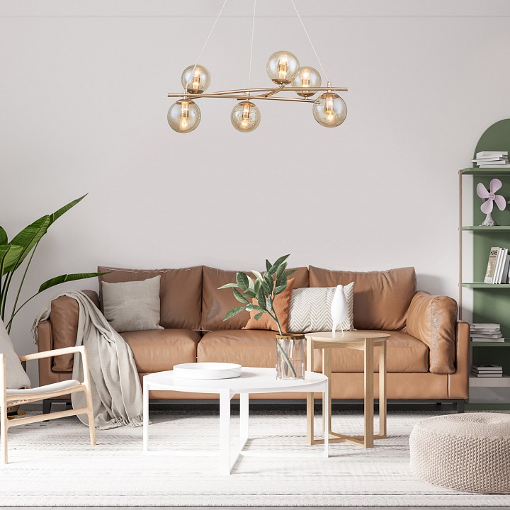 Подвесная люстра Escada Balance 1119/6S Gold - 1