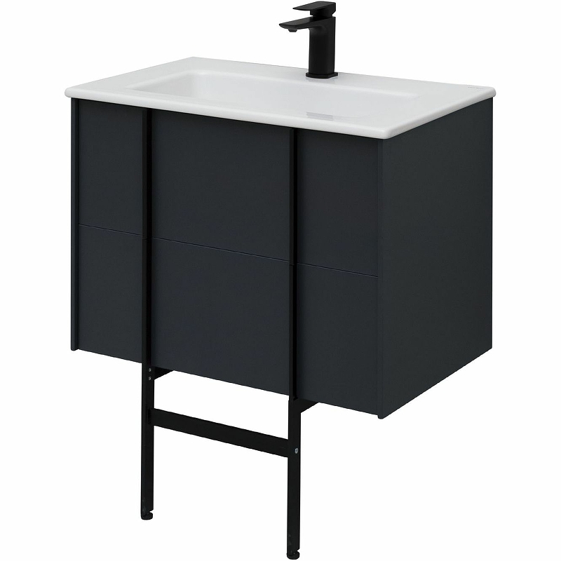 Тумба под раковину Allen Brau Reality 70 черный матовый 1.32004.AM - 9