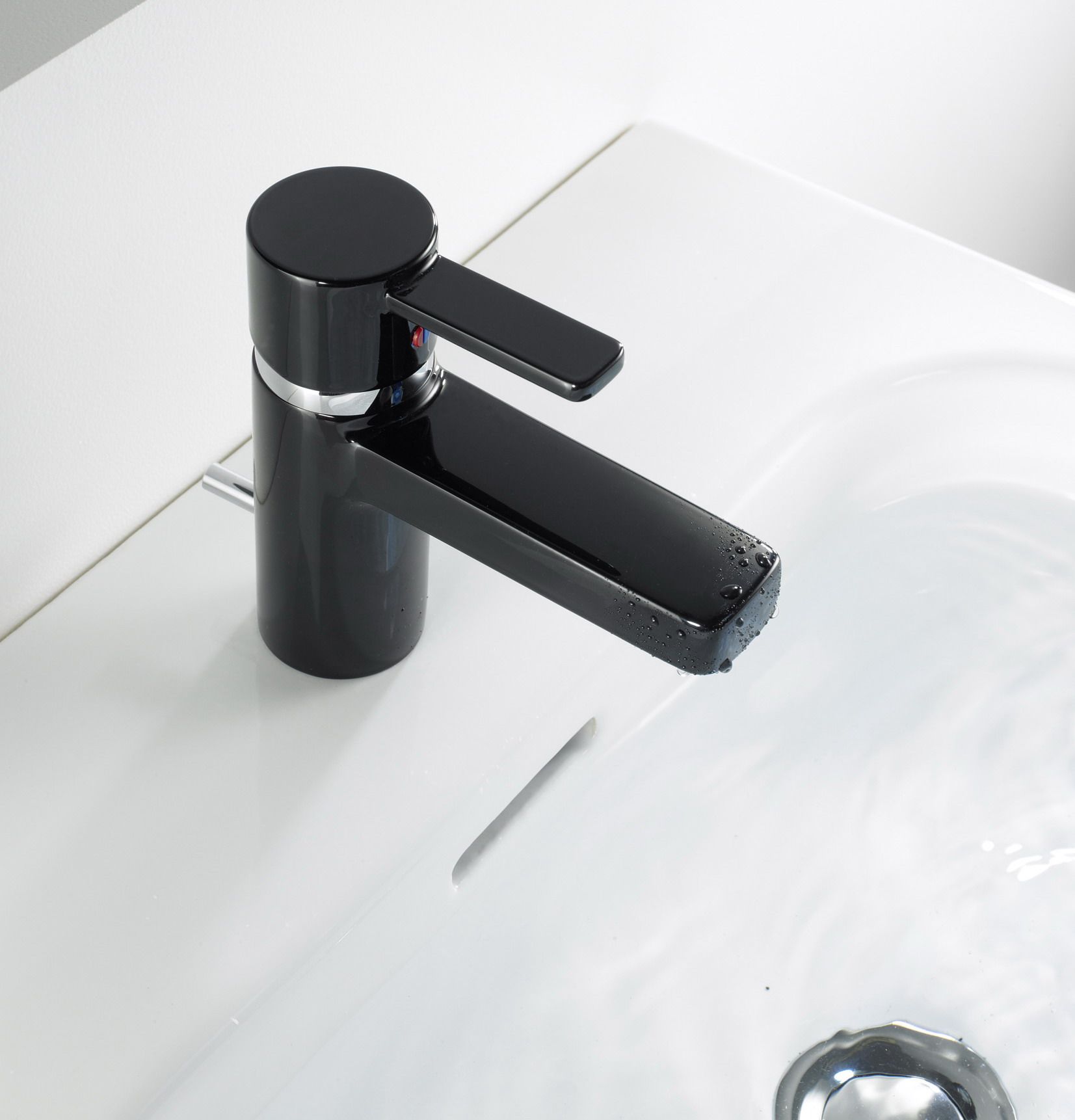 Смеситель для раковины Kludi  хром, черный  382518675 - 1