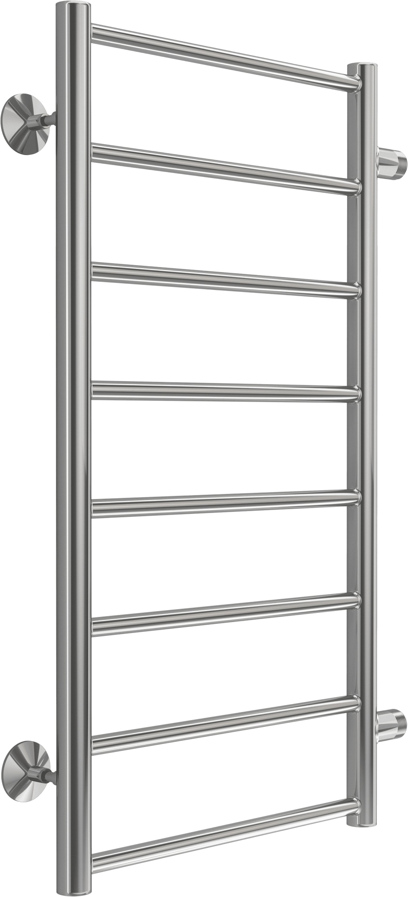 Водяной полотенцесушитель Terminus Аврора П8 400x800 Хром боковое подключение 4670078529916 - 1