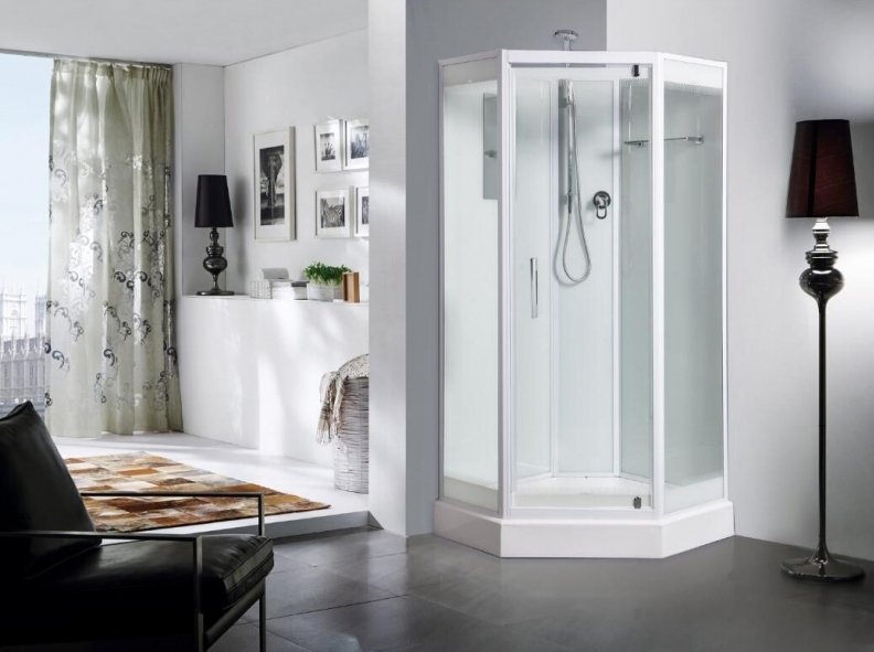 Душевая кабина с поддоном River Penta 90  10000003116 - 2