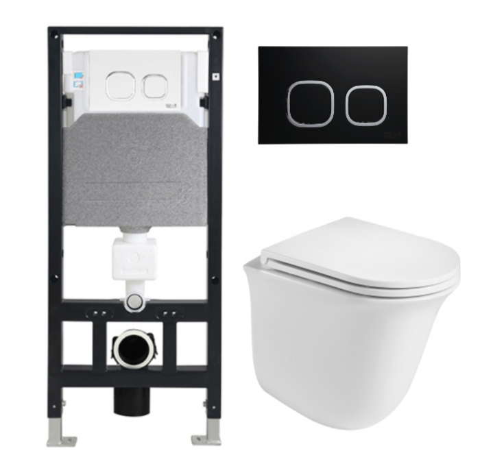 Комплект Weltwasser AMBERG 506 + TELBACH 004 GL-WT + AMBERG RD-BL  10000006851 - 0