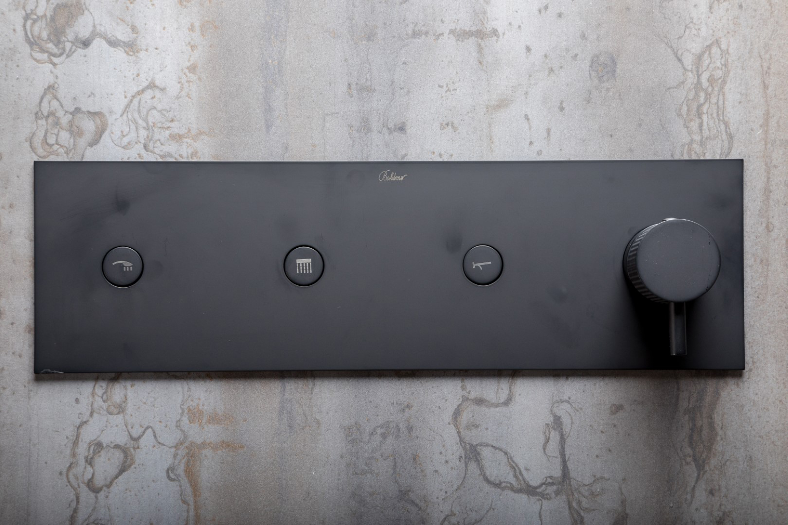 Душевой комплект Boheme Fusion 130-B С ВНУТРЕННЕЙ ЧАСТЬЮ, чёрный - 6