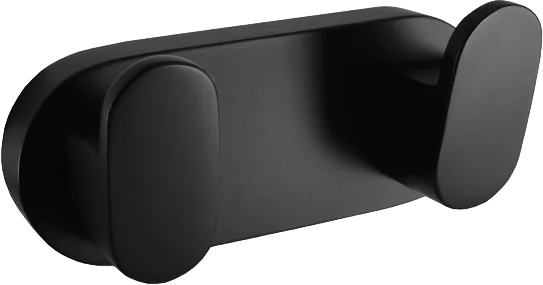 Крючок двойной Rav Slezak Yukon черный матовый YUA0106CMAT - 0