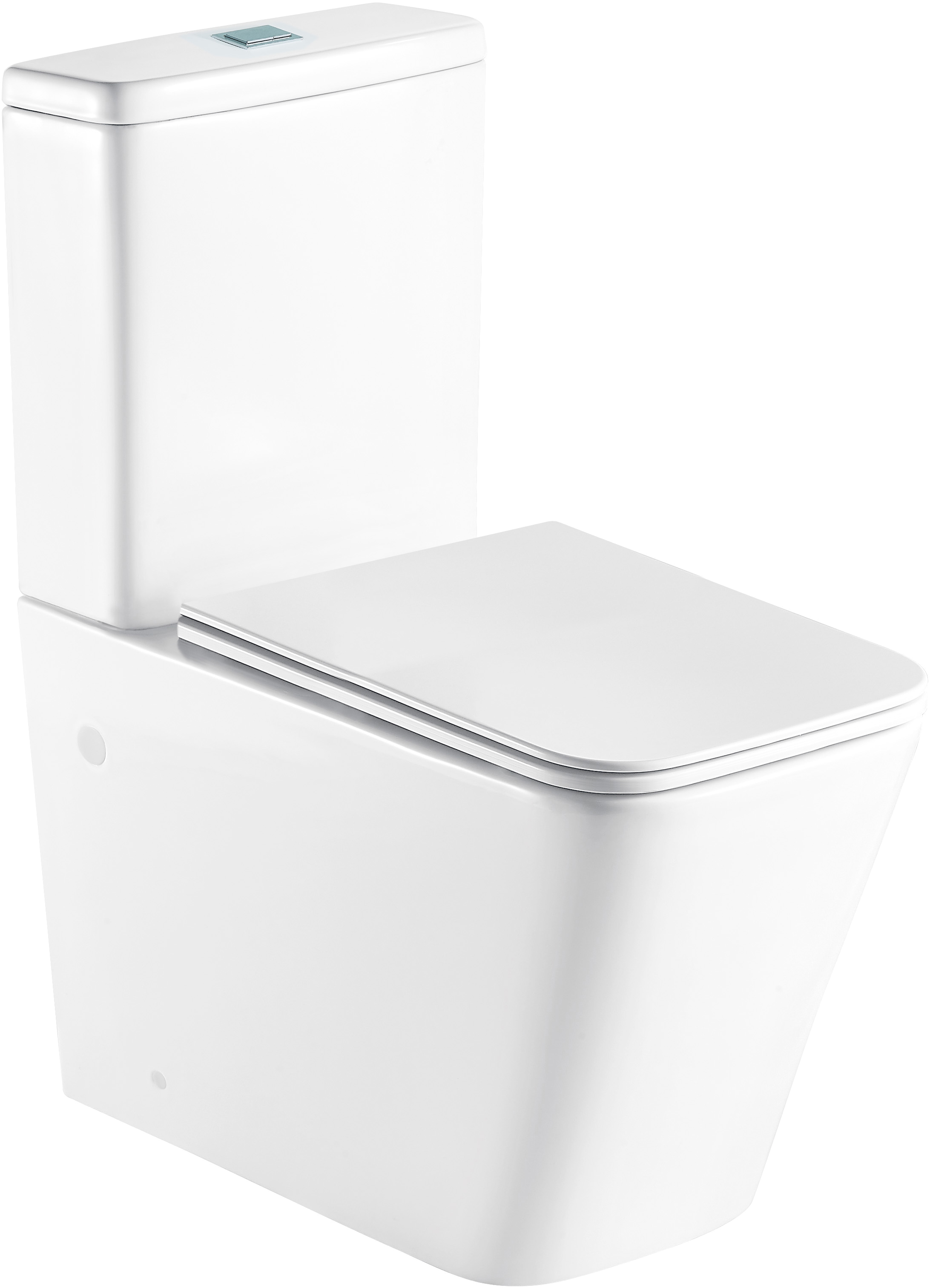 Унитаз-компакт Weltwasser WW SK Gelbach 001 ST GL-WT безободковый с микролифтом белый  10000006090 - 0