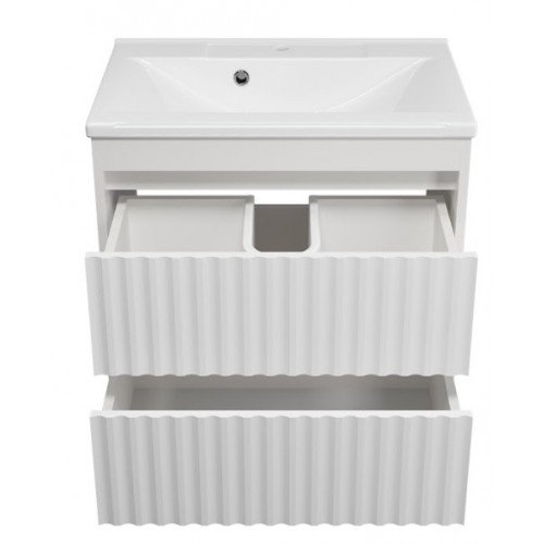 Тумба под раковину Brevita Balaton 65 белый  BAL-06065-01-01П2Я - 3