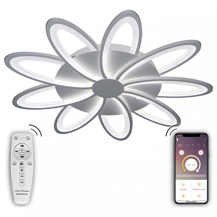 Накладной светильник Natali Kovaltseva HIGH-TECH LED LAMPS HIGH-TECH LED LAMPS 82009 - 0