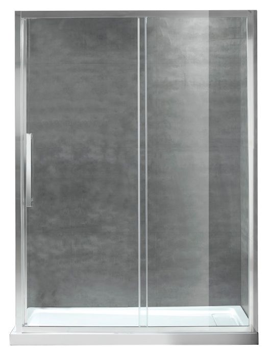 Душевая дверь Cezares Lux soft 132 см  LUX-SOFT-W-BF-1-130-C-Cr-IV - 1