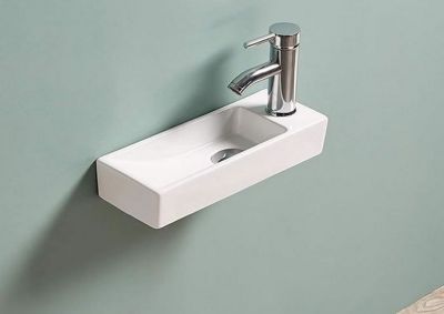 Раковина подвесная Ceramalux N 38 белый  9048FL - 3