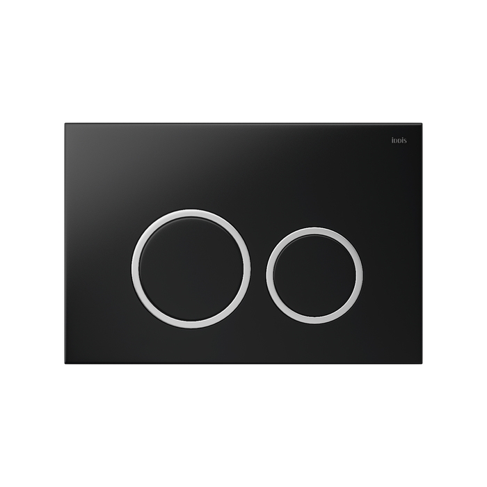 Клавиша смыва, универсальная, чёрная UNI03BCi77 - 0