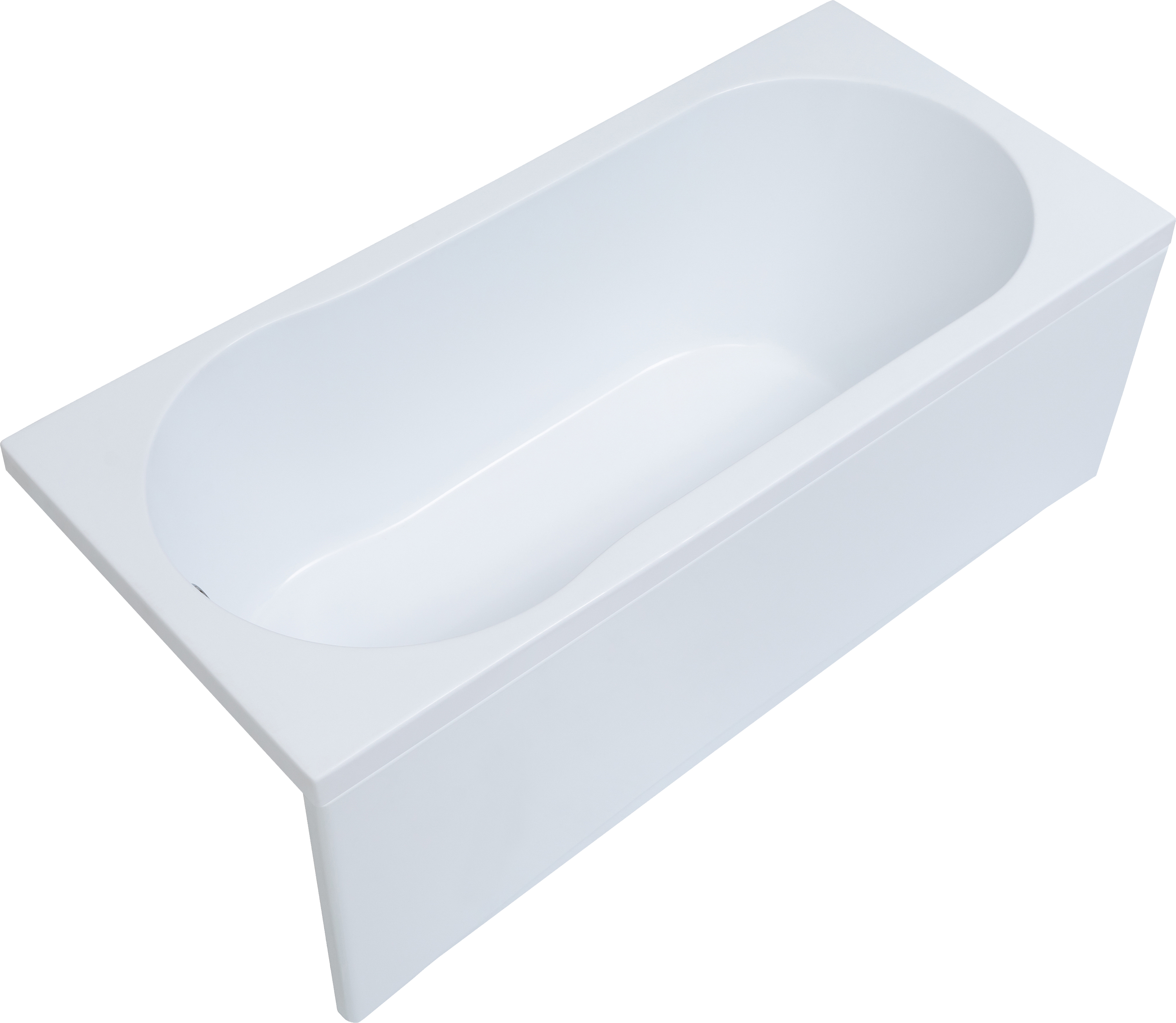 Акриловая ванна STWORKI Хельсинки 160x70 с каркасом, прямоугольная, российская, пристенная, встраиваемая 292212 - 6