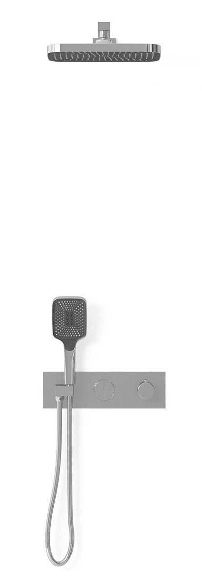 Душевой комплект Vincea с термостатом хром VSFW-422T1CH - 1