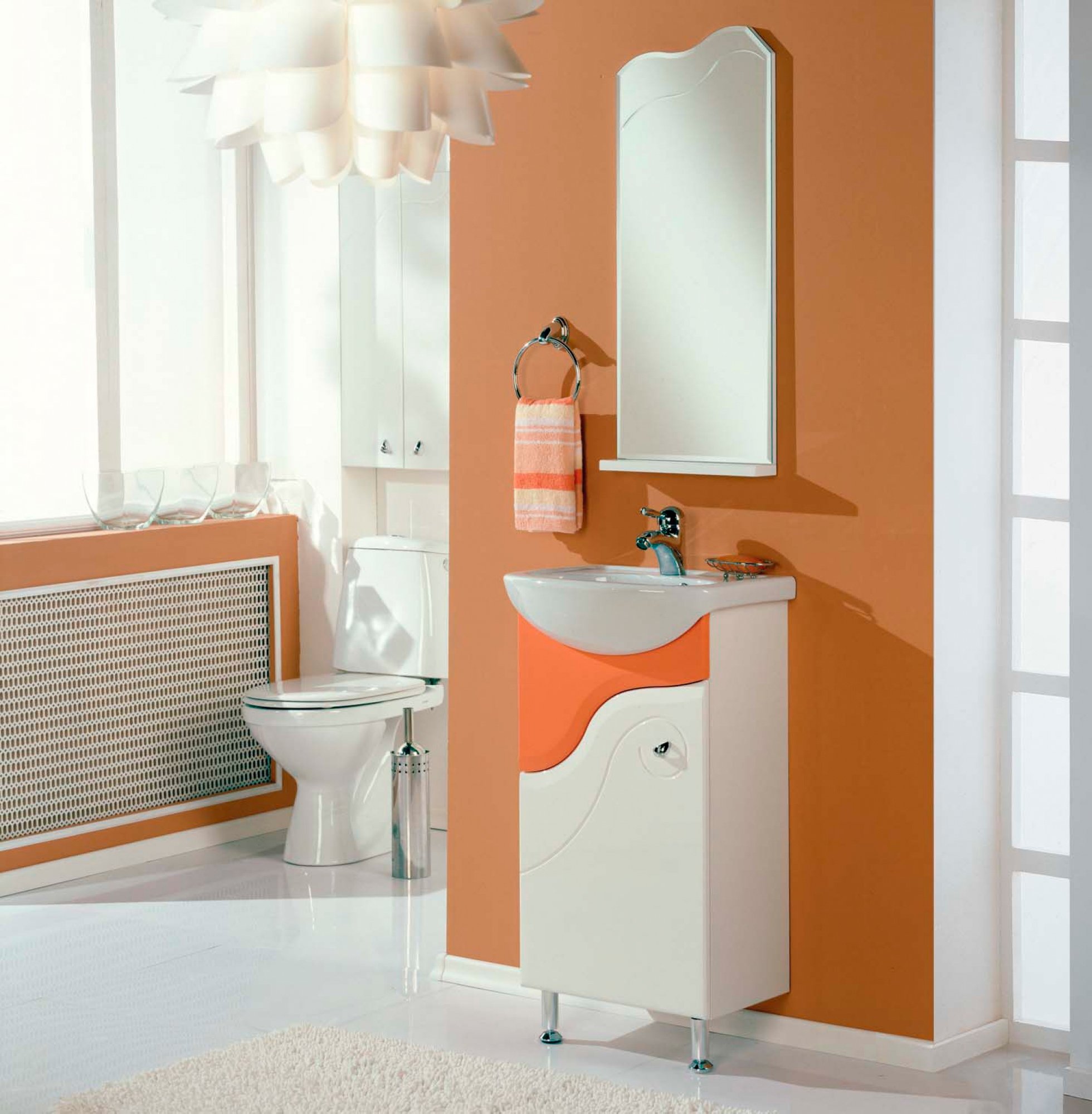 Зеркало Aquaton Колибри 45 белый 1A065302KO01L - 2