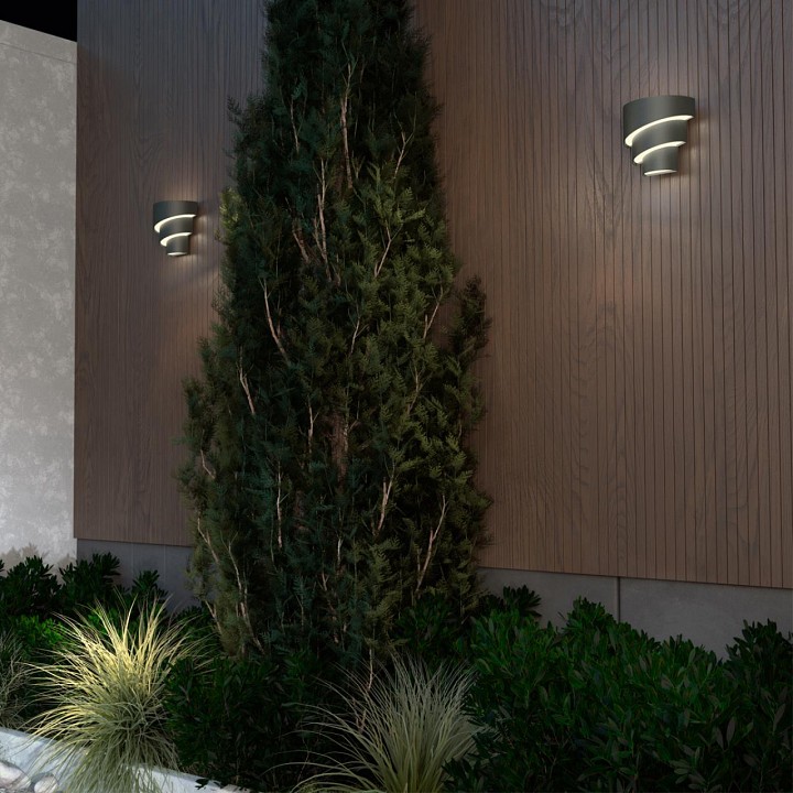 Уличный настенный светодиодный светильник Novotech Street Strait 359197 - 3