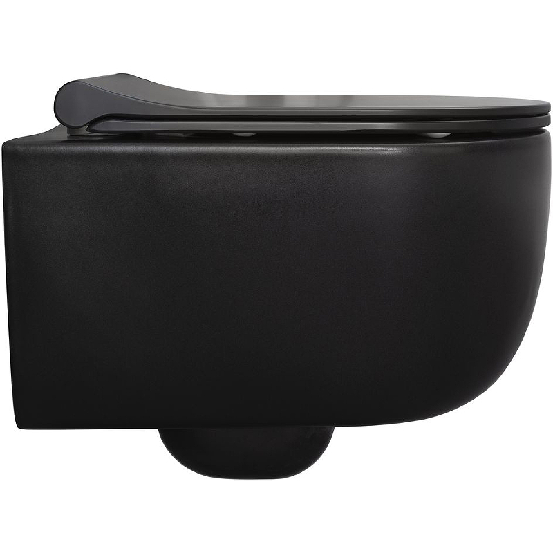 Чаша для подвесного унитаза Allen Brau Priority без сиденья черный матовый 4.31002.31 - 5